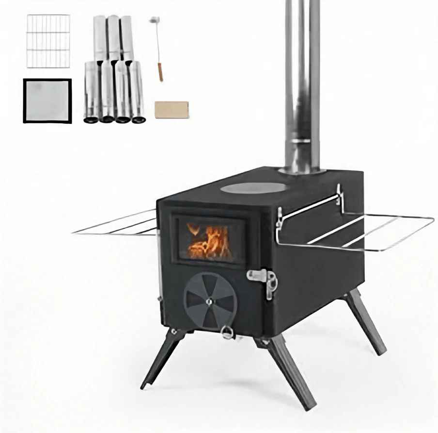 Portable Wood Burning Tent Stove – Compact Camping Heater | 127155