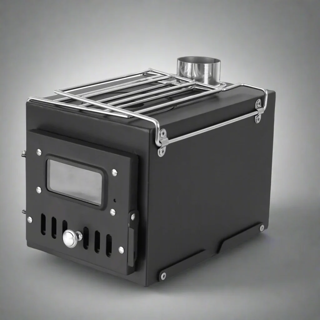 Portable Wood Burning Tent Stove – Compact Camping Heater | 127155 - Image 2