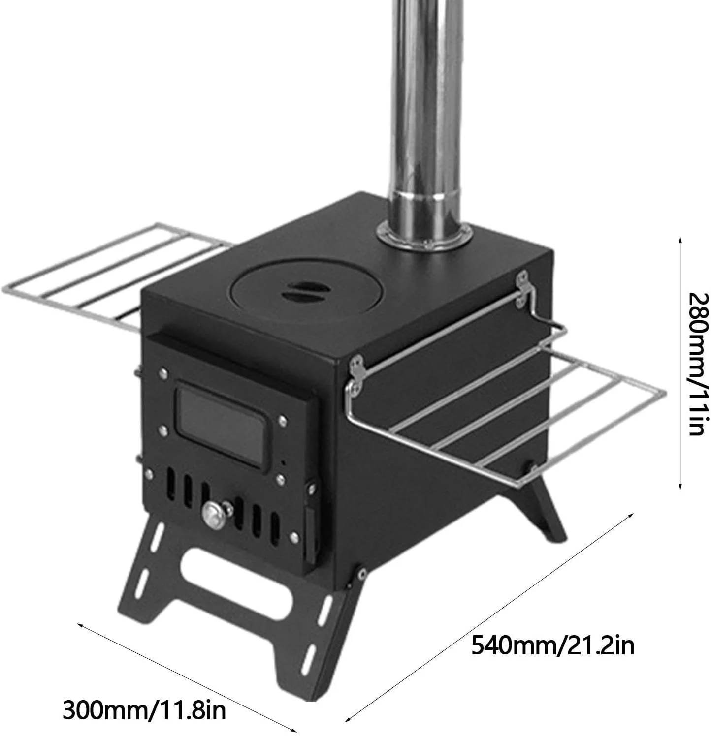 Portable Wood Burning Tent Stove – Compact Camping Heater | 127155 - Image 4