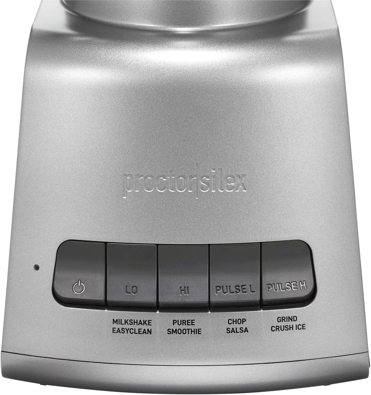 Proctor-Silex Blender, 950 Watts of Peak Power, 52 oz. Capacity, Black & Silver, 53560 - Image 4