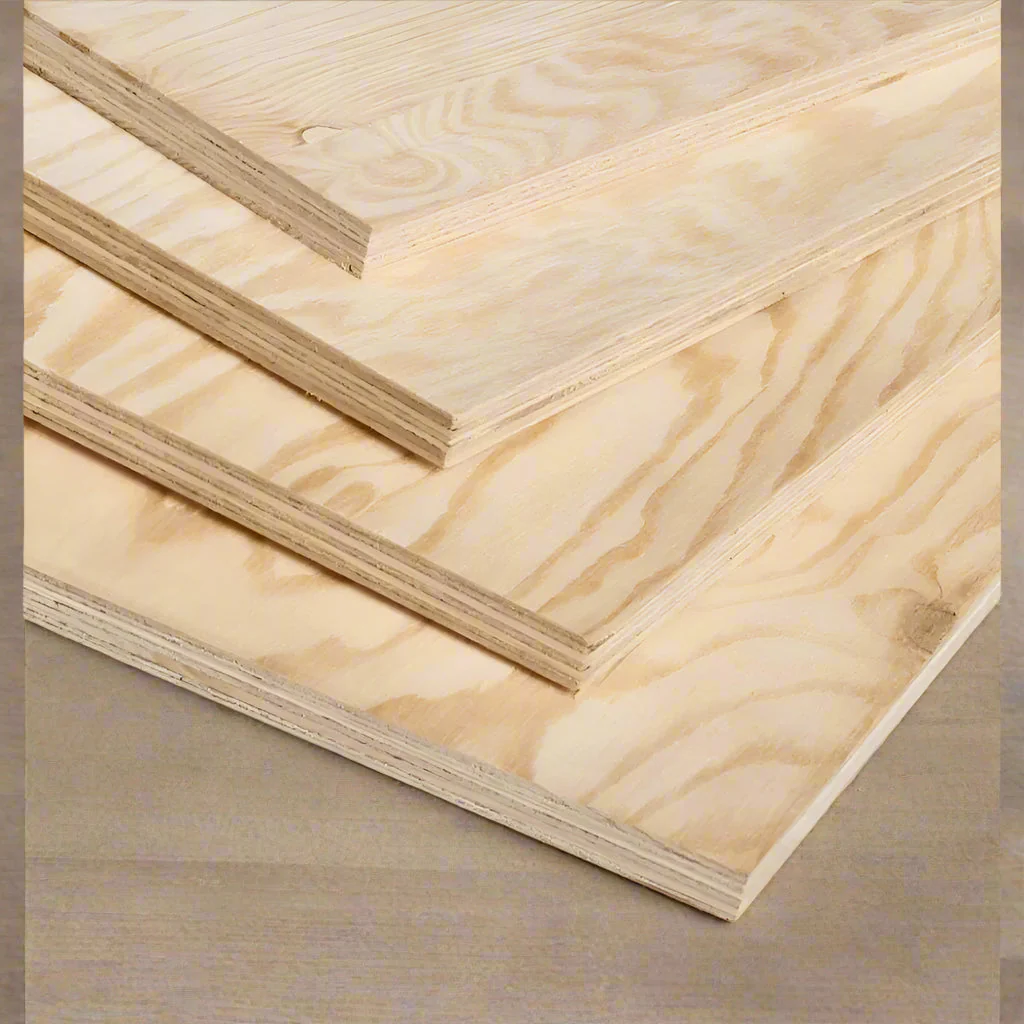 1/4" 3/8”, 1/2”, 3/4” 1" Pine and Oak Plywood Sheets – 4x8 FT Construction Grade | Tongue & Groove Options - Image 3