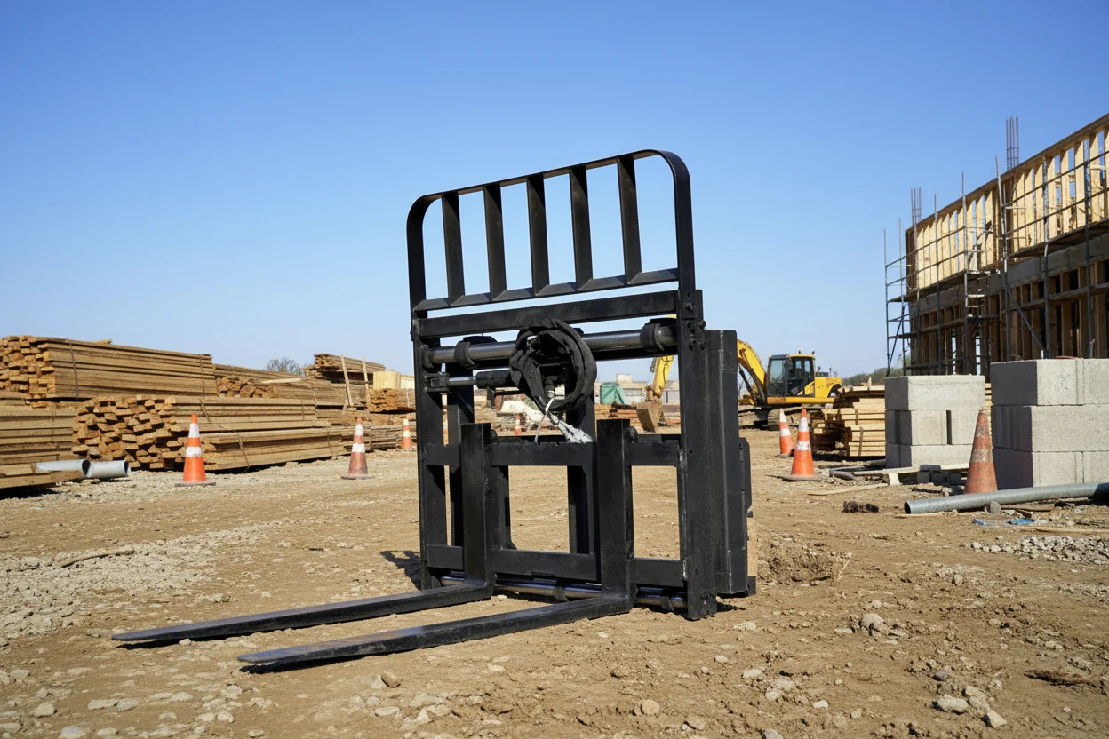 5000 LB Side Shift Pallet Forks – Heavy-Duty Skid Steer Attachment | Model 294259