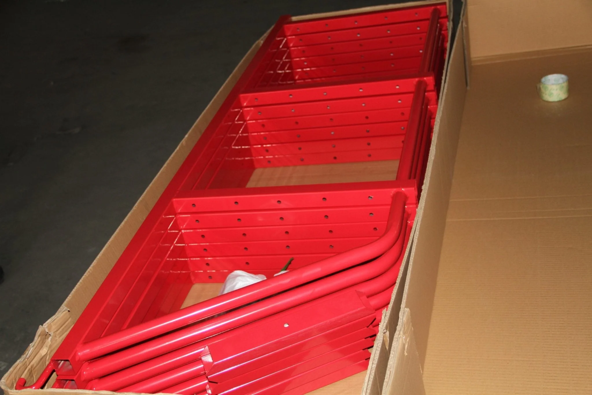 6-Piece Sea Container Storage Rack & Shelving Kit – Heavy-Duty Metal Shelves 6175491 - Image 3