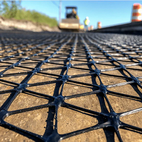 3,227 SqFt Ground Stabilization Geogrid – Soil Reinforcement Fabric for Roadbuilding 2544131