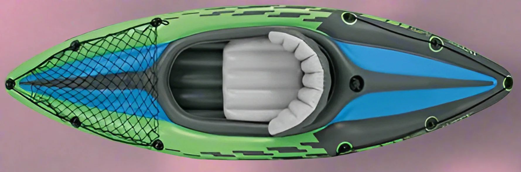 Intex Challenger K1 Inflatable Kayak Set | 1-Person Kayak with Oars & Pump – SKU 68305NP - Image 3