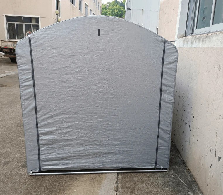 Motorcycle & Bike Storage Shed – Waterproof Cover for 2 Bikes | Heavy-Duty Protection 910741 - Image 3