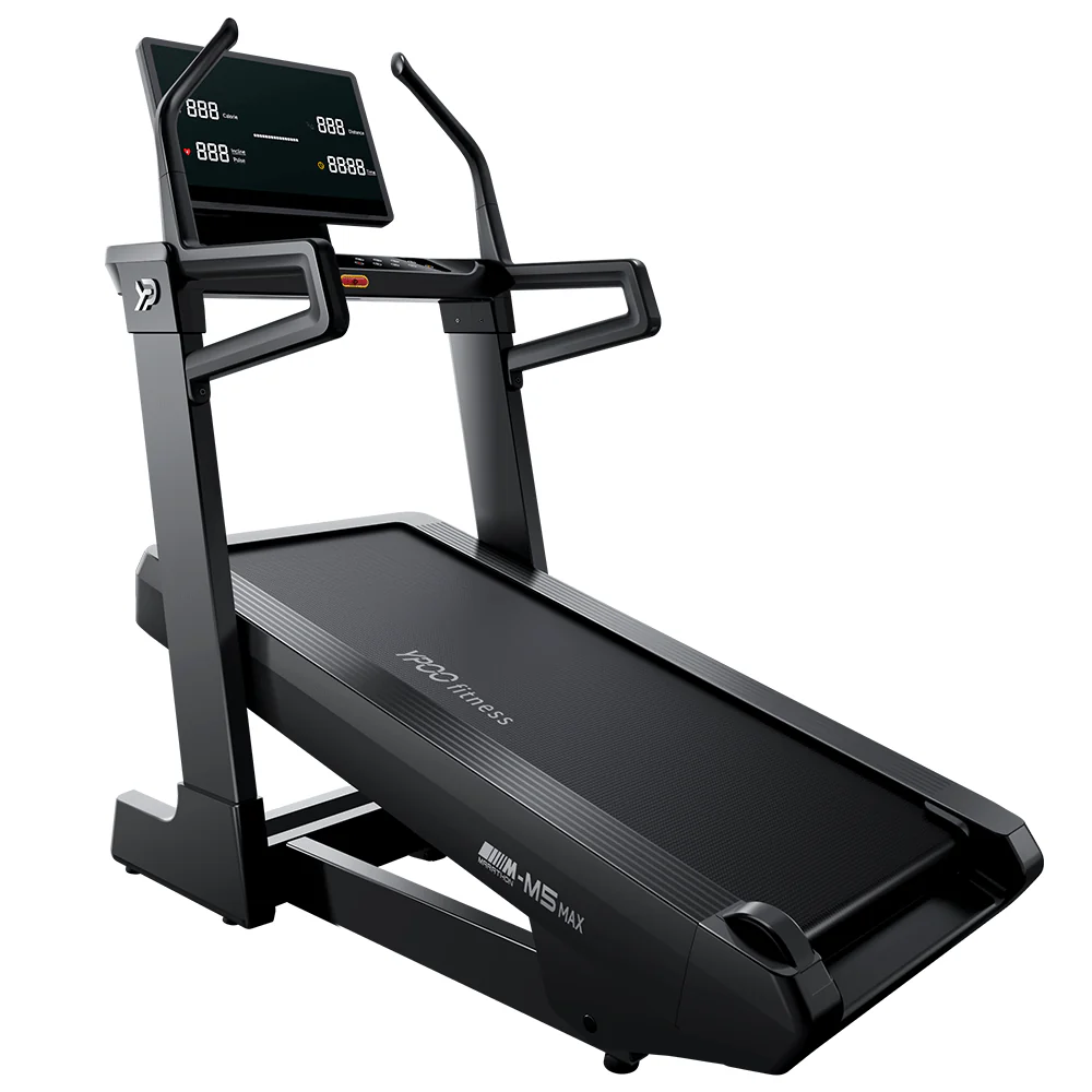 M5 MAX Folding Treadmill | 3.0HP Motor, 21.5" TFT Display, -6% to 46% Incline, 18.8 km/h Speed 25042M5
