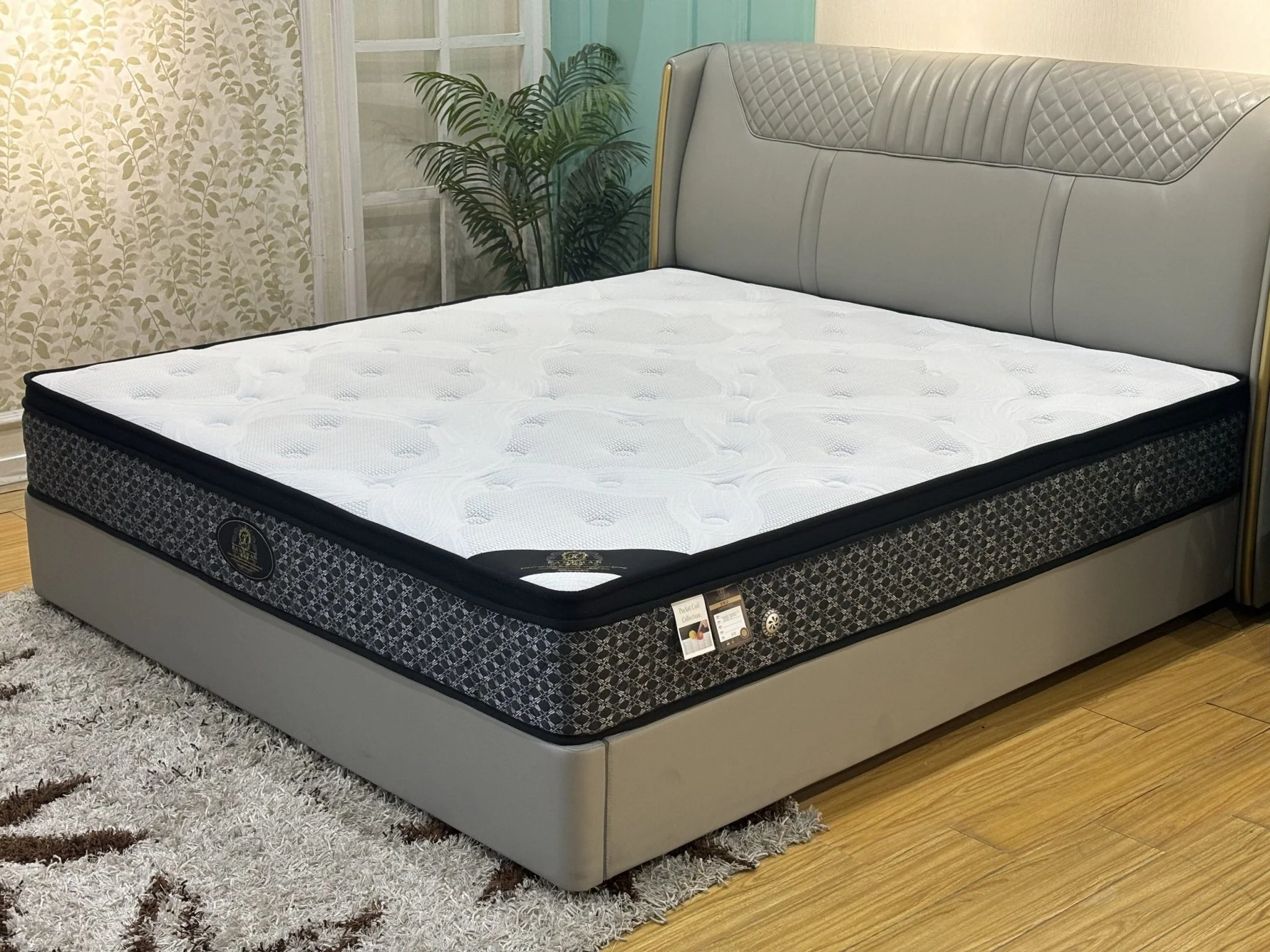 Night Star 12" Queen Bamboo Top Mattress | Plush Comfort & Eco-Friendly Design
