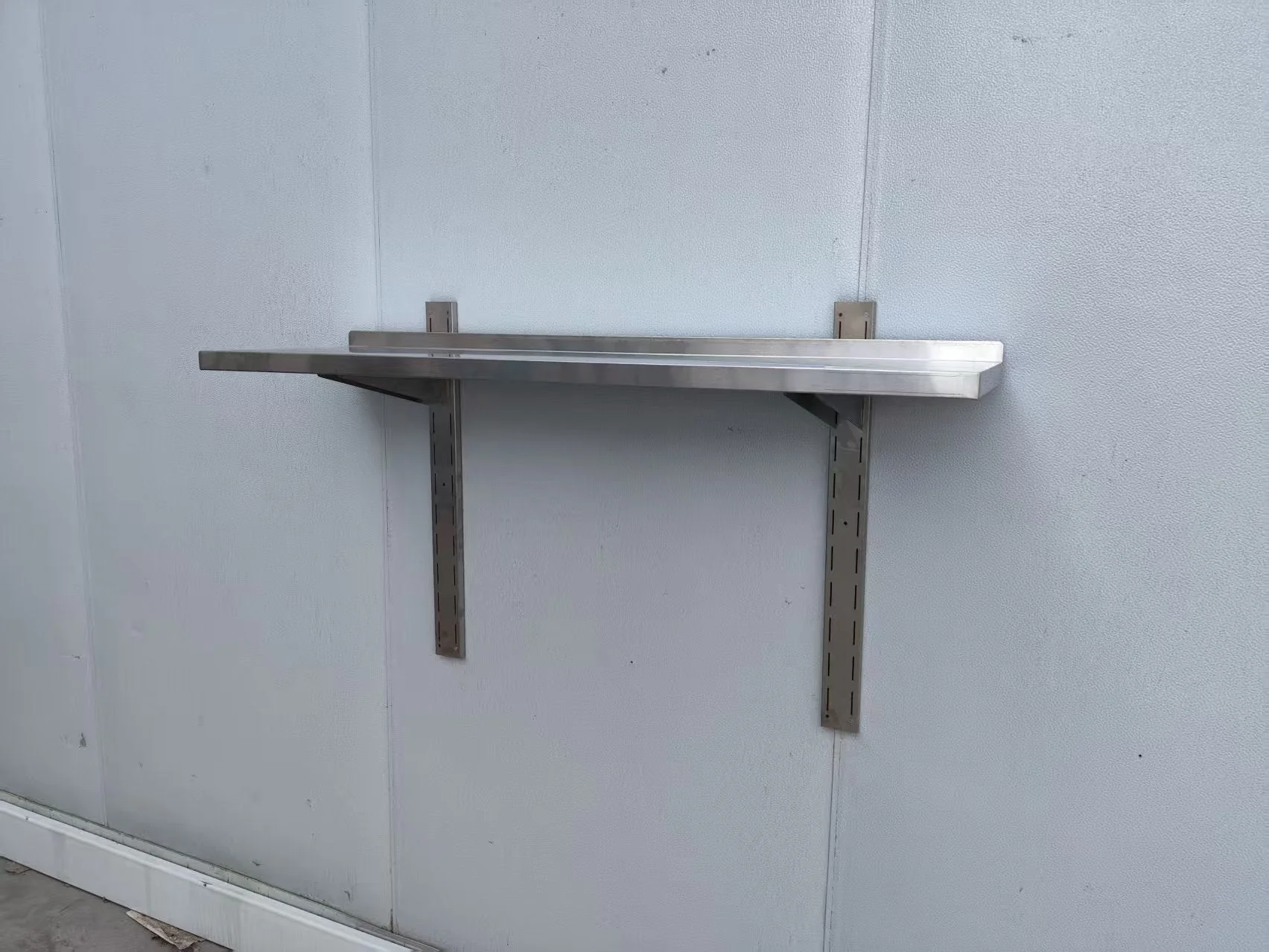 Stainless Steel 1-Tier Wall Mounted Kitchen Shelf | Storage Rack – 1218236 - Image 14