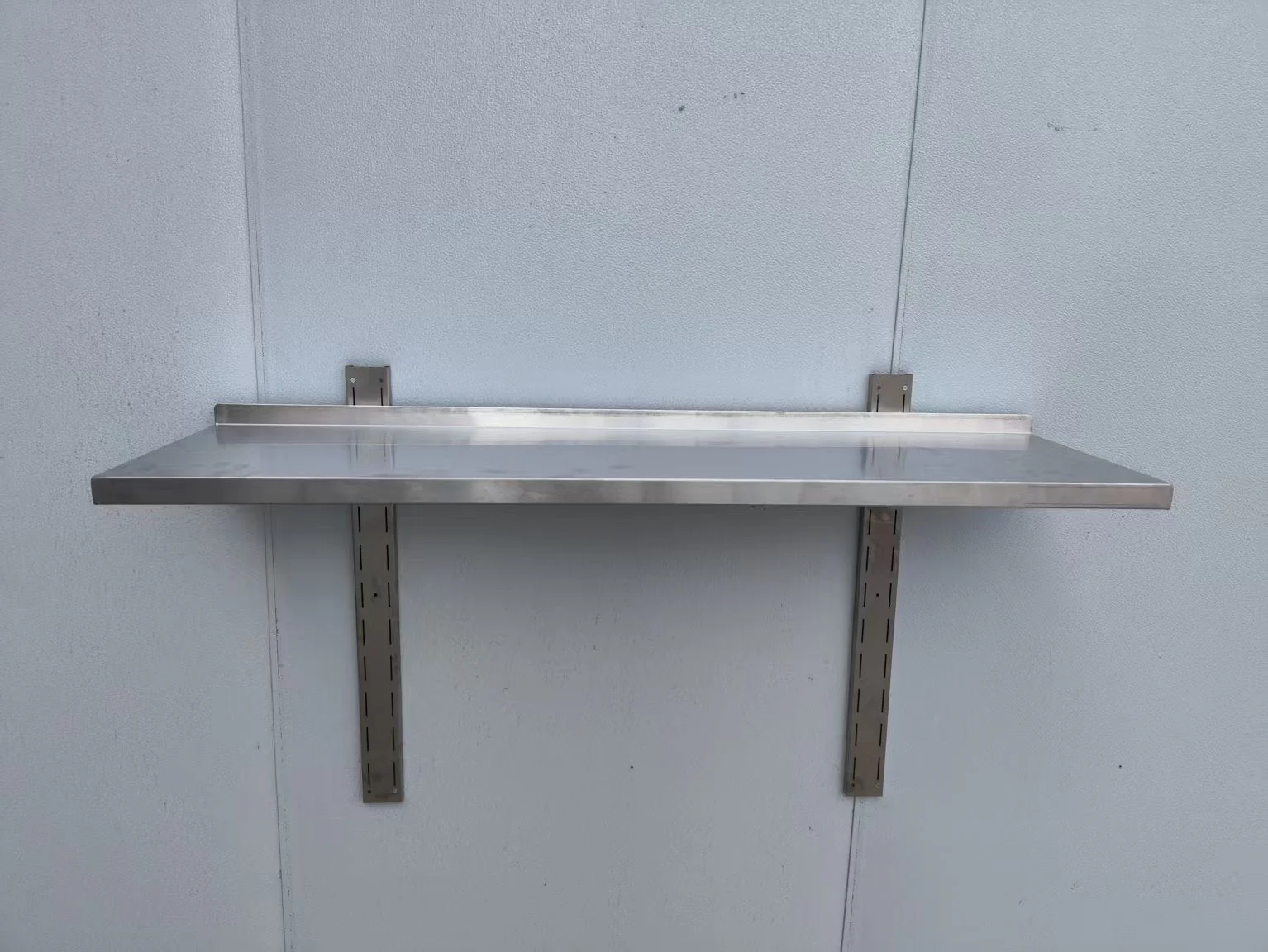 Stainless Steel 1-Tier Wall Mounted Kitchen Shelf | Storage Rack – 1218236 - Image 3