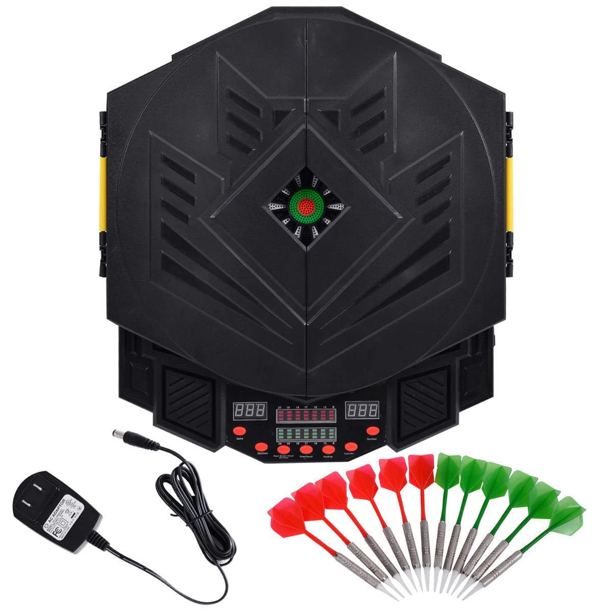 Professional Electronic Dartboard with Cabinet & 12 Darts – LED Display S3015 - Image 4