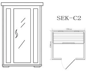 PURE STEAM & BATH™ Hemlock Infrared Saunas – 2, 3 & 4 Person Models - Image 3