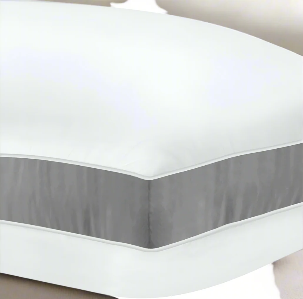 NEW Queen Size 2-Pack Gusseted Quilted Pillows for All Sleep Positions - 615QTP - Image 12