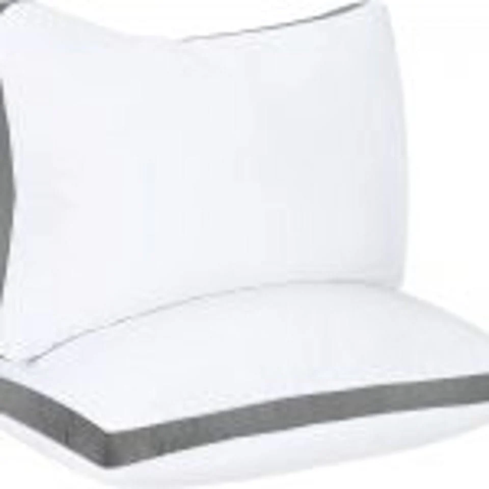 NEW Queen Size 2-Pack Gusseted Quilted Pillows for All Sleep Positions - 615QTP - Image 13
