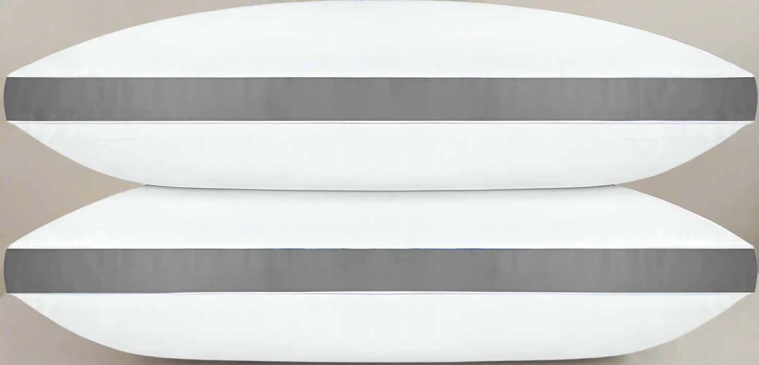 NEW Queen Size 2-Pack Gusseted Quilted Pillows for All Sleep Positions - 615QTP - Image 7