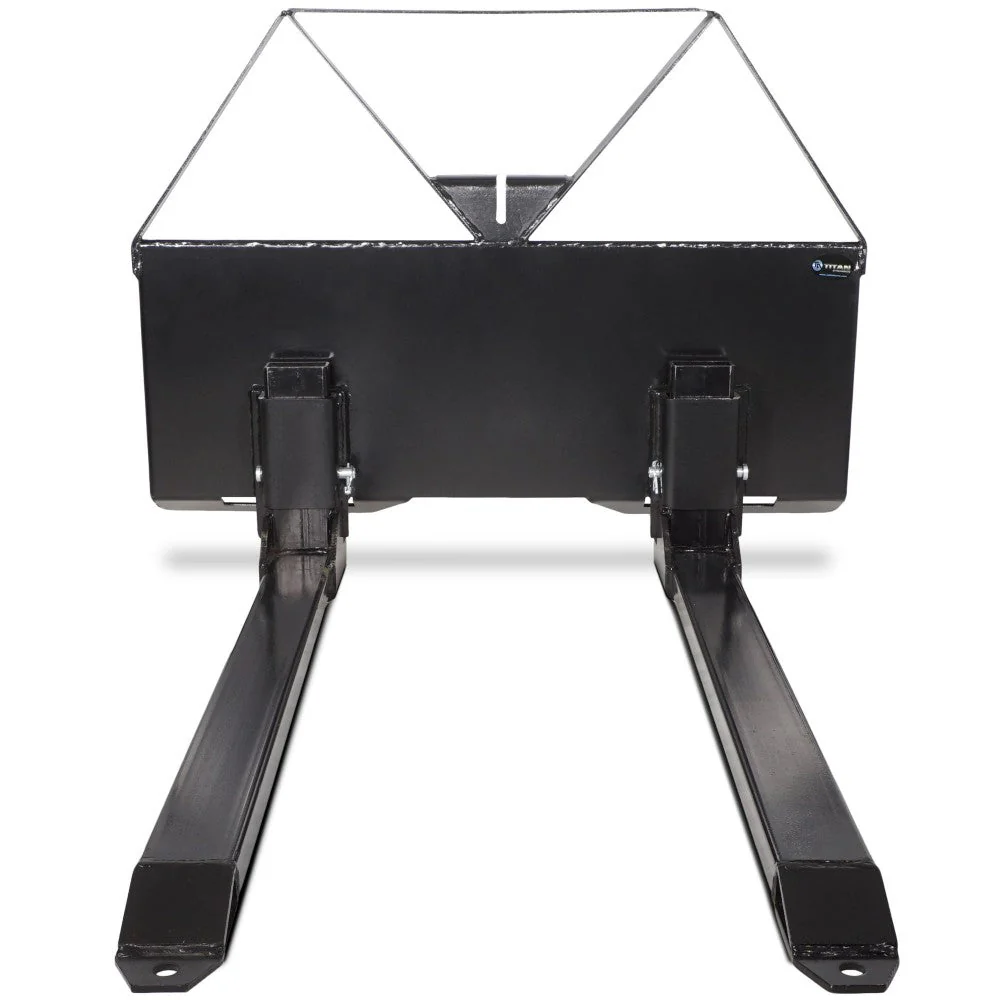 Quick Attach Skid Steer Pallet Fork Attachment – 2,600 lb Capacity – Universal Mount – Heavy-Duty Forklift Frame - Image 2