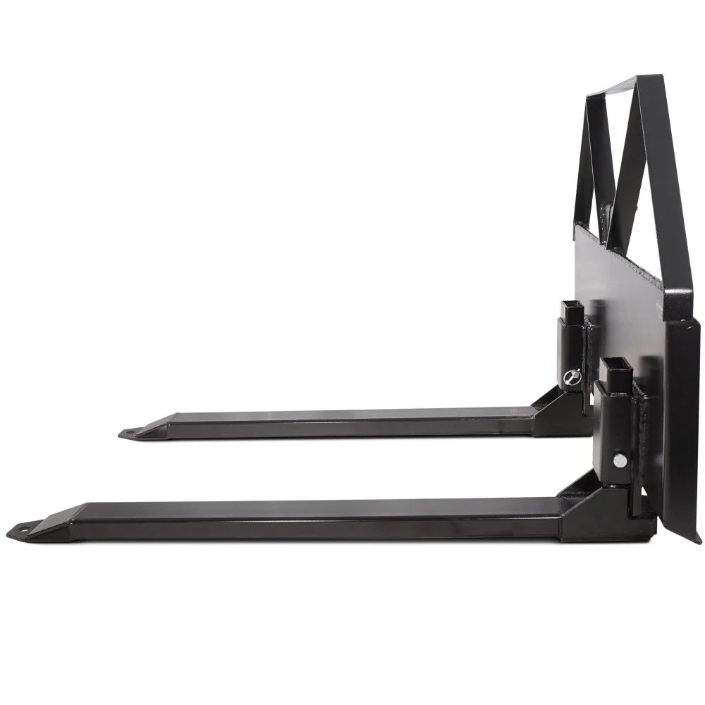 Quick Attach Skid Steer Pallet Fork Attachment – 2,600 lb Capacity – Universal Mount – Heavy-Duty Forklift Frame - Image 4