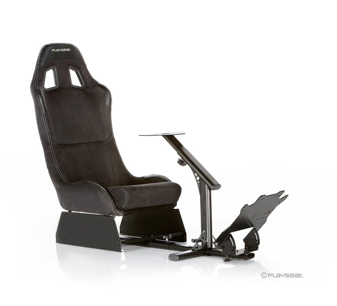 Racing Simulator Seat Black GY013 – Foldable Adjustable Gaming Chair for PC & Consoles