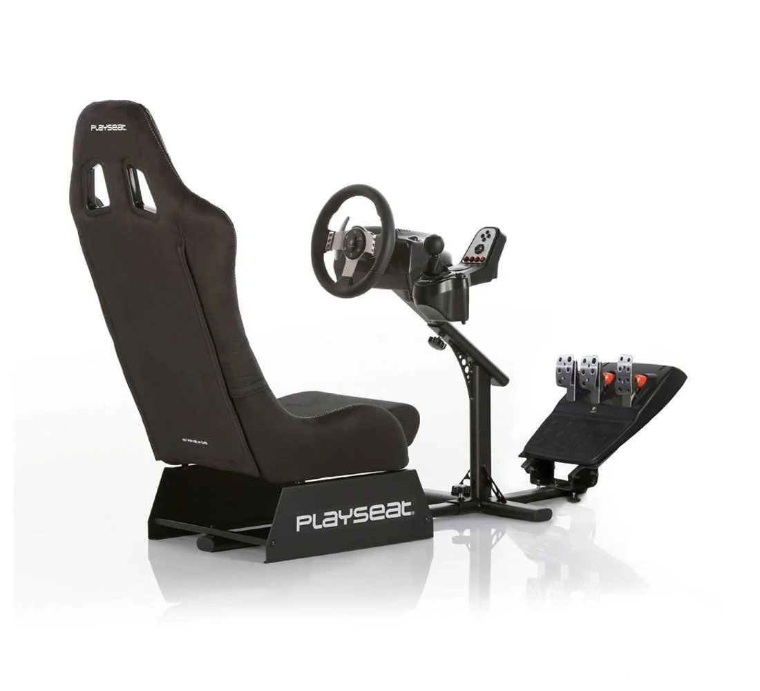 Racing Simulator Seat Black GY013 – Foldable Adjustable Gaming Chair for PC & Consoles - Image 3
