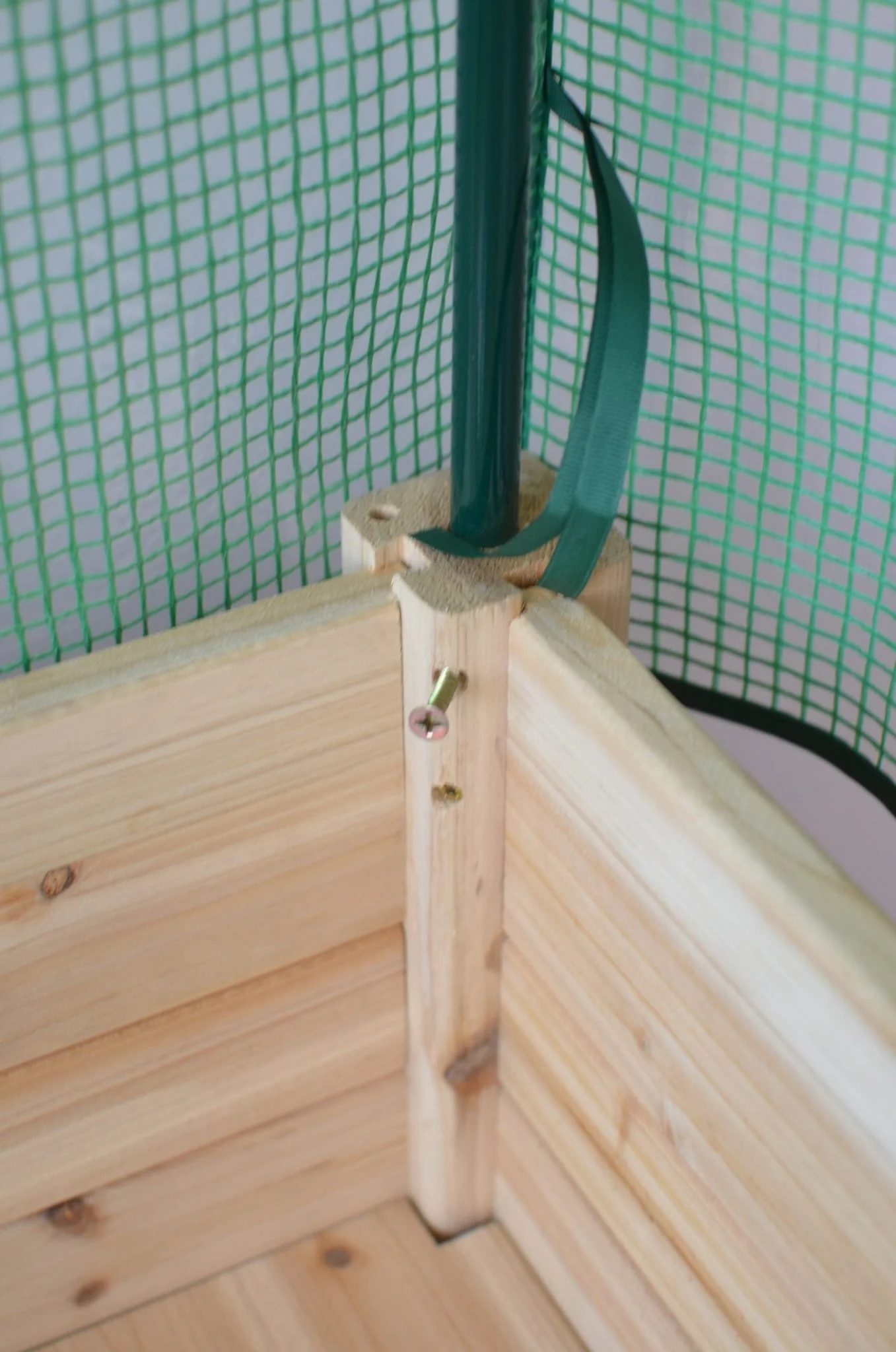 Raised Garden Bed with Greenhouse Cover | 48 x 34 x 30" Wooden Planter Box – RGT130GH - Image 4