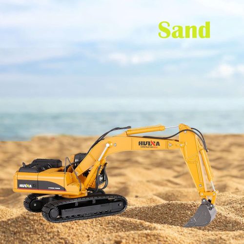 1:50 Diecast Construction Vehicle Toys Forklift Backhoe Bulldozer Crane Excavator Loader - Image 15