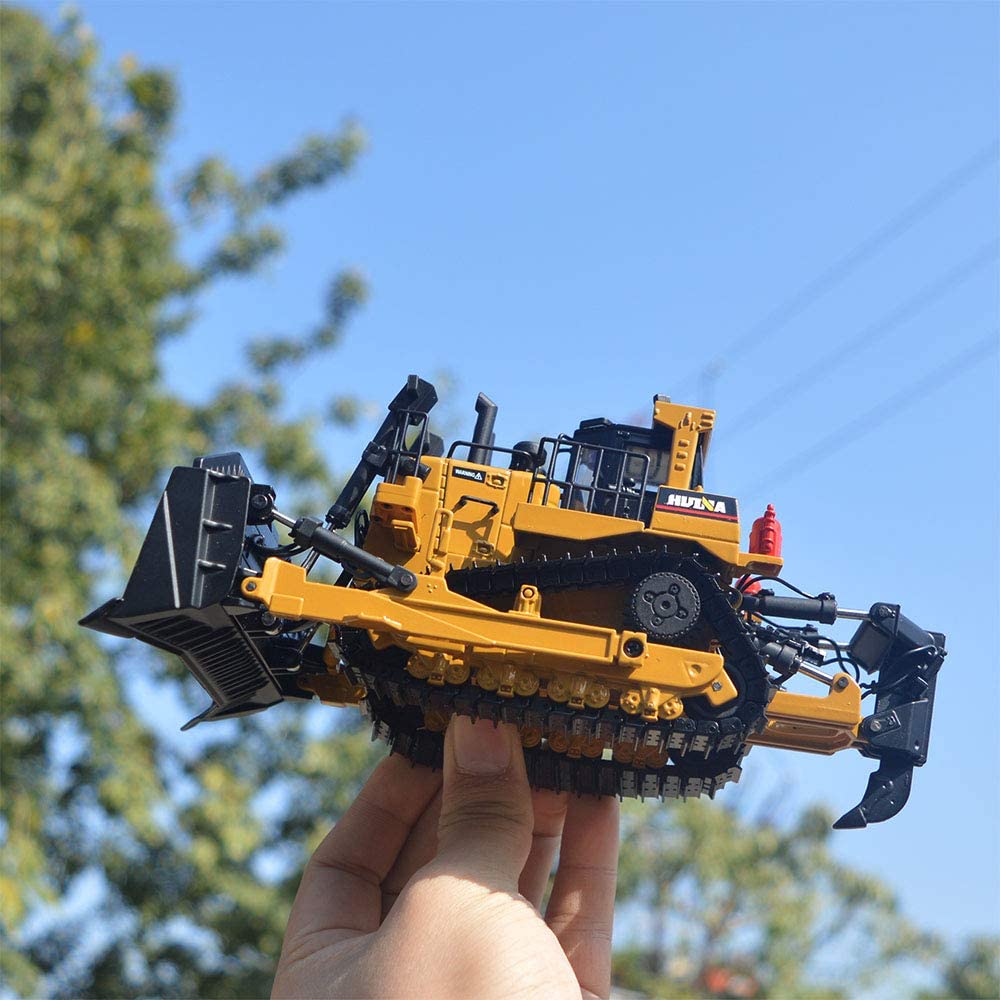 1:50 Diecast Construction Vehicle Toys Forklift Backhoe Bulldozer Crane Excavator Loader - Image 22