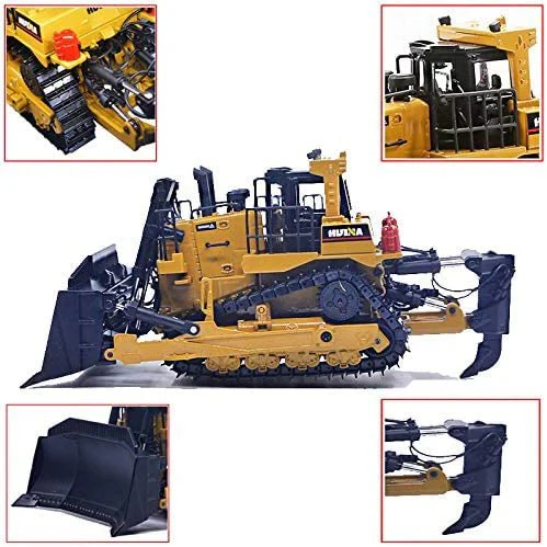 1:50 Diecast Construction Vehicle Toys Forklift Backhoe Bulldozer Crane Excavator Loader - Image 25