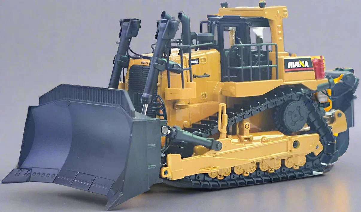 1:50 Diecast Construction Vehicle Toys Forklift Backhoe Bulldozer Crane Excavator Loader - Image 4