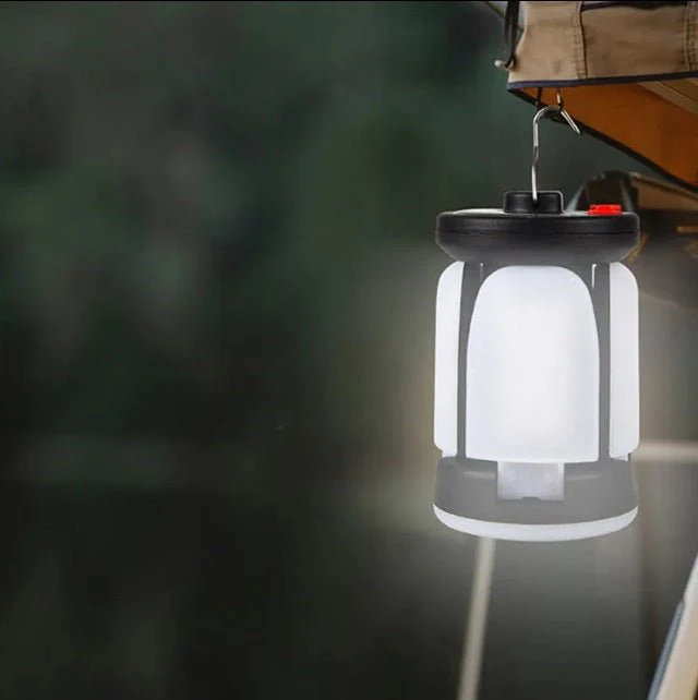 Rechargeable Camping Lantern 60 LED Foldable Solar & USB Emergency Tent Light with 7 Modes 5821H - Image 5