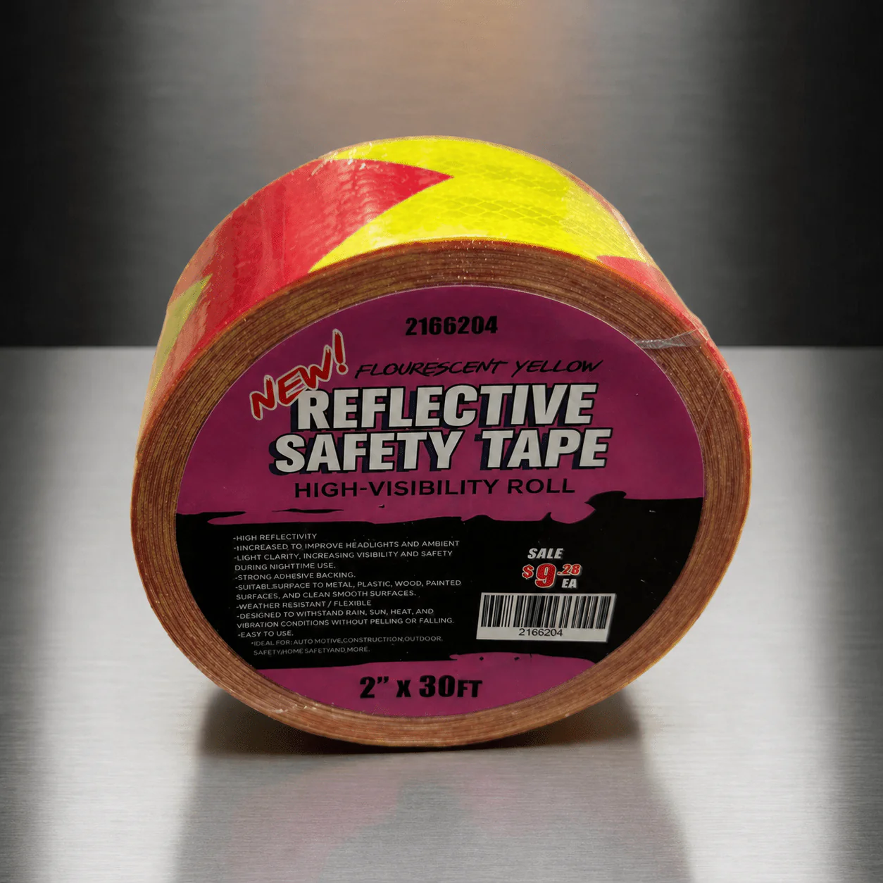 Reflective Safety Tape | 2" x 30 FT – Silver & Yellow or Red High-Visibility Roll - Image 10