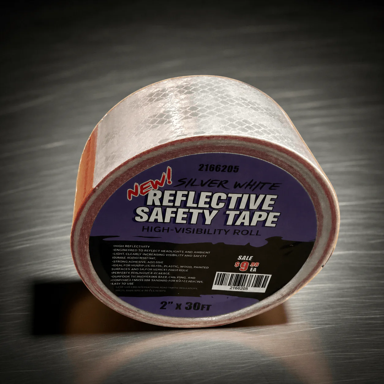 Reflective Safety Tape | 2" x 30 FT – Silver & Yellow or Red High-Visibility Roll - Image 11