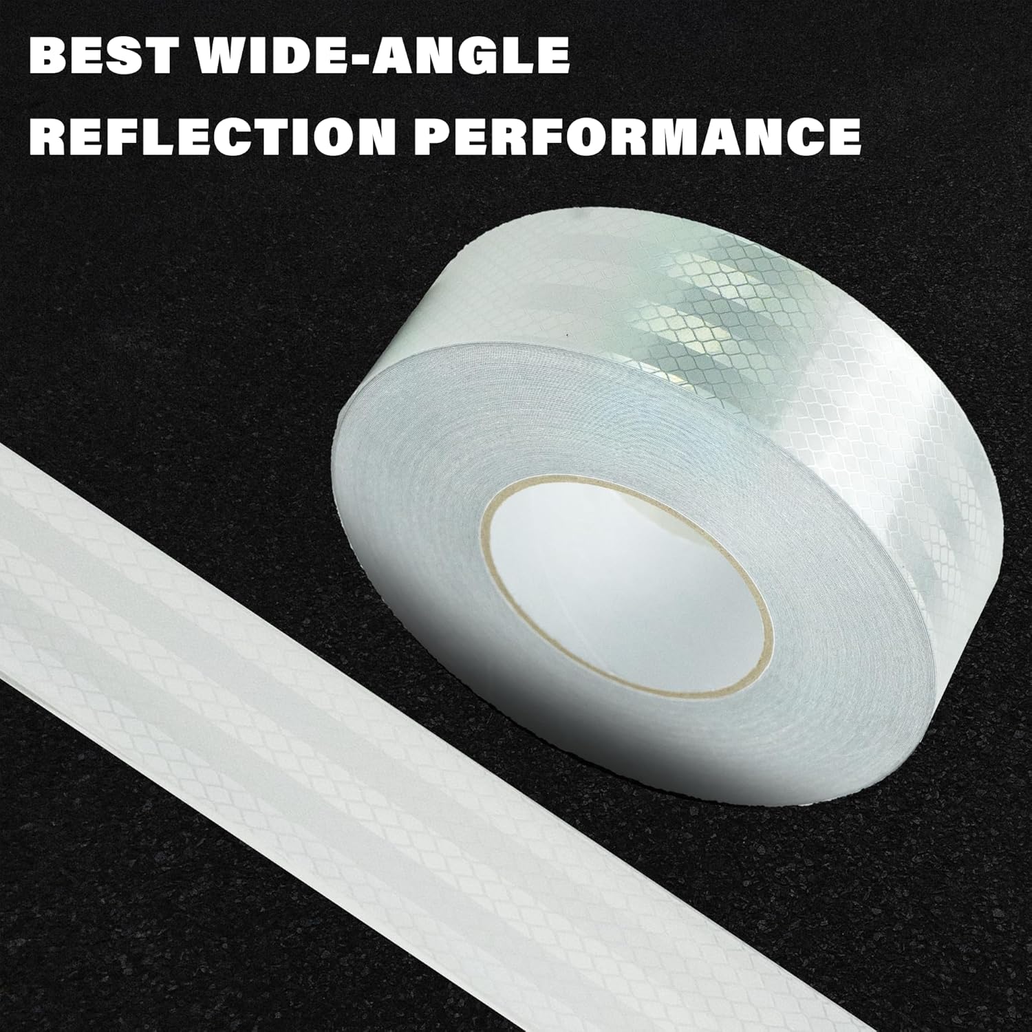 Reflective Safety Tape | 2" x 30 FT – Silver & Yellow or Red High-Visibility Roll - Image 4