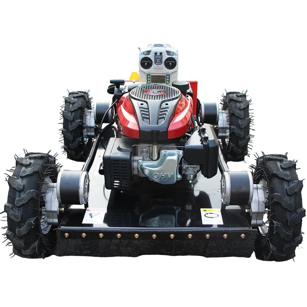 Remote Control Gas Lawn Mower 22" Cutting Width with 9HP Loncin Engine, Electric Start & Lift Control NE550WJ - Image 3