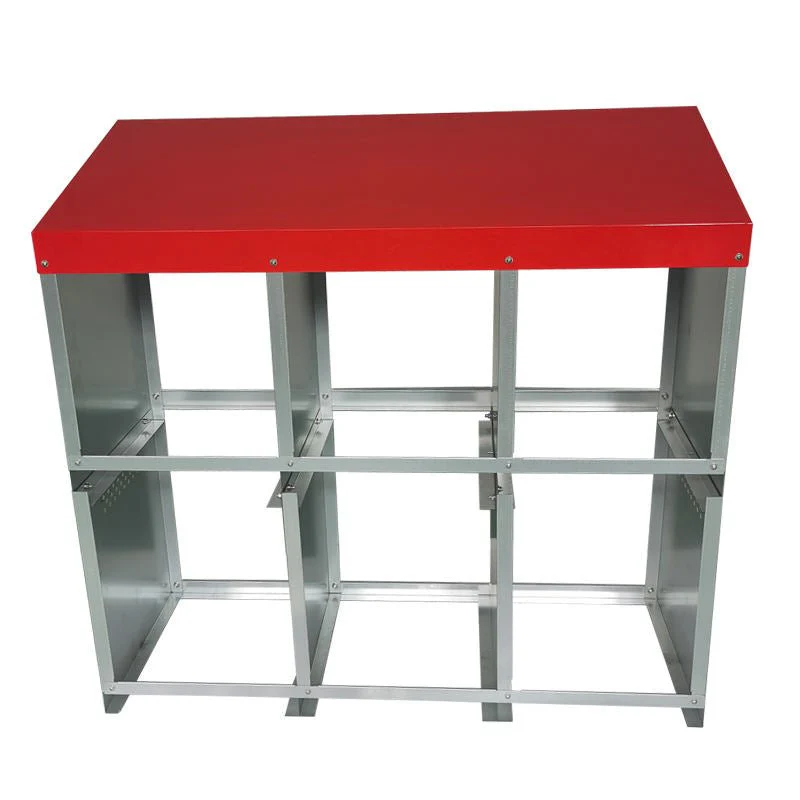 Roll-Out Chicken Nesting Box for Hens – Metal Laying Nest with Removable Trays (3 or 6 Compartments) - Image 11