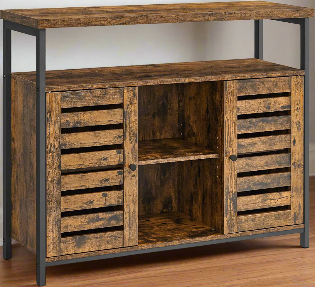 New Rustic Buffet Storage Cabinet Sideboard – Model LSC79BX