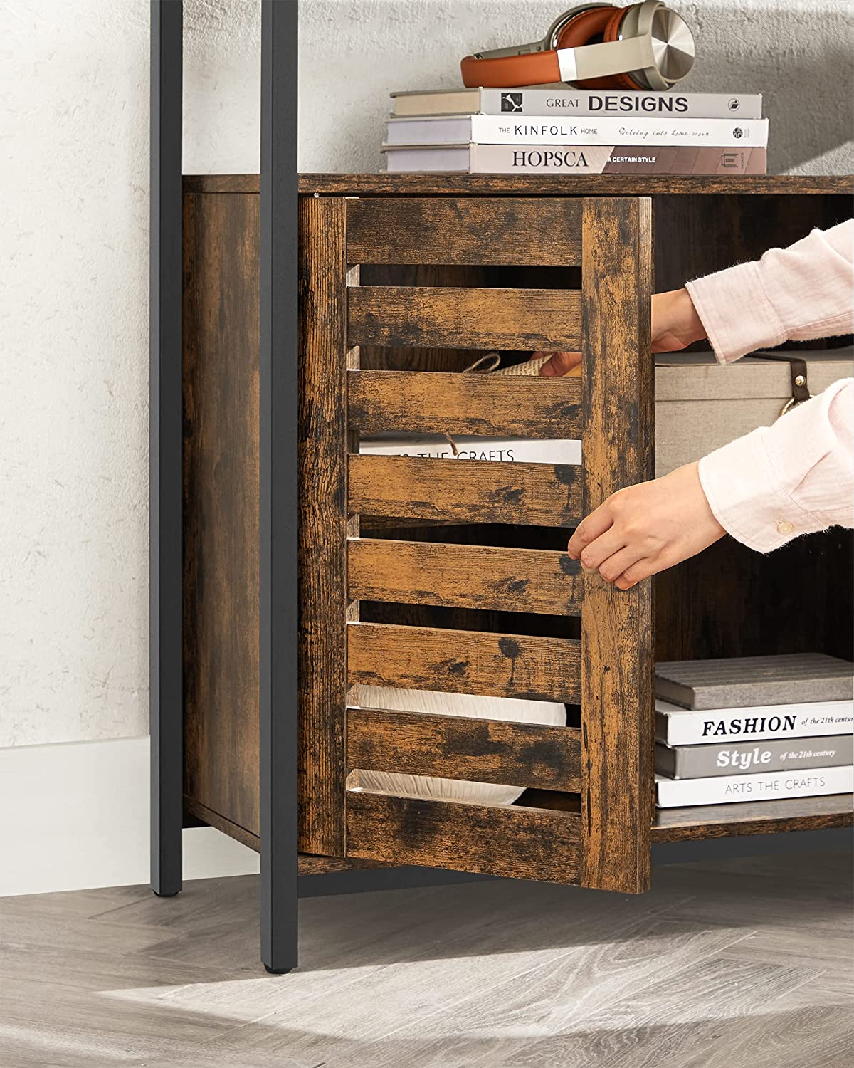 New Rustic Buffet Storage Cabinet Sideboard – Model LSC79BX - Image 7