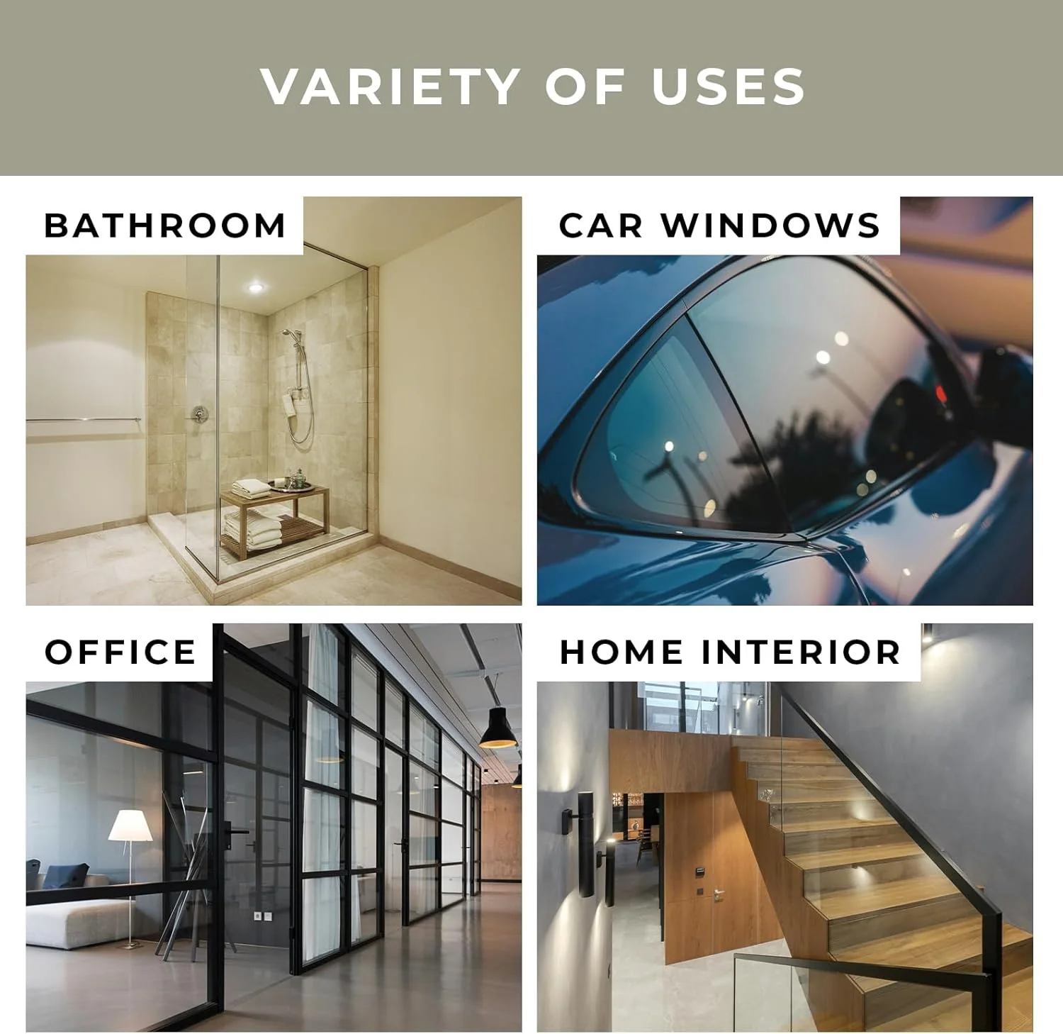 Safety Security Window Film 12 Mil Clear 5 ft x 98 ft Shatter Resistant Glass Protection Roll SF122384 - Image 2