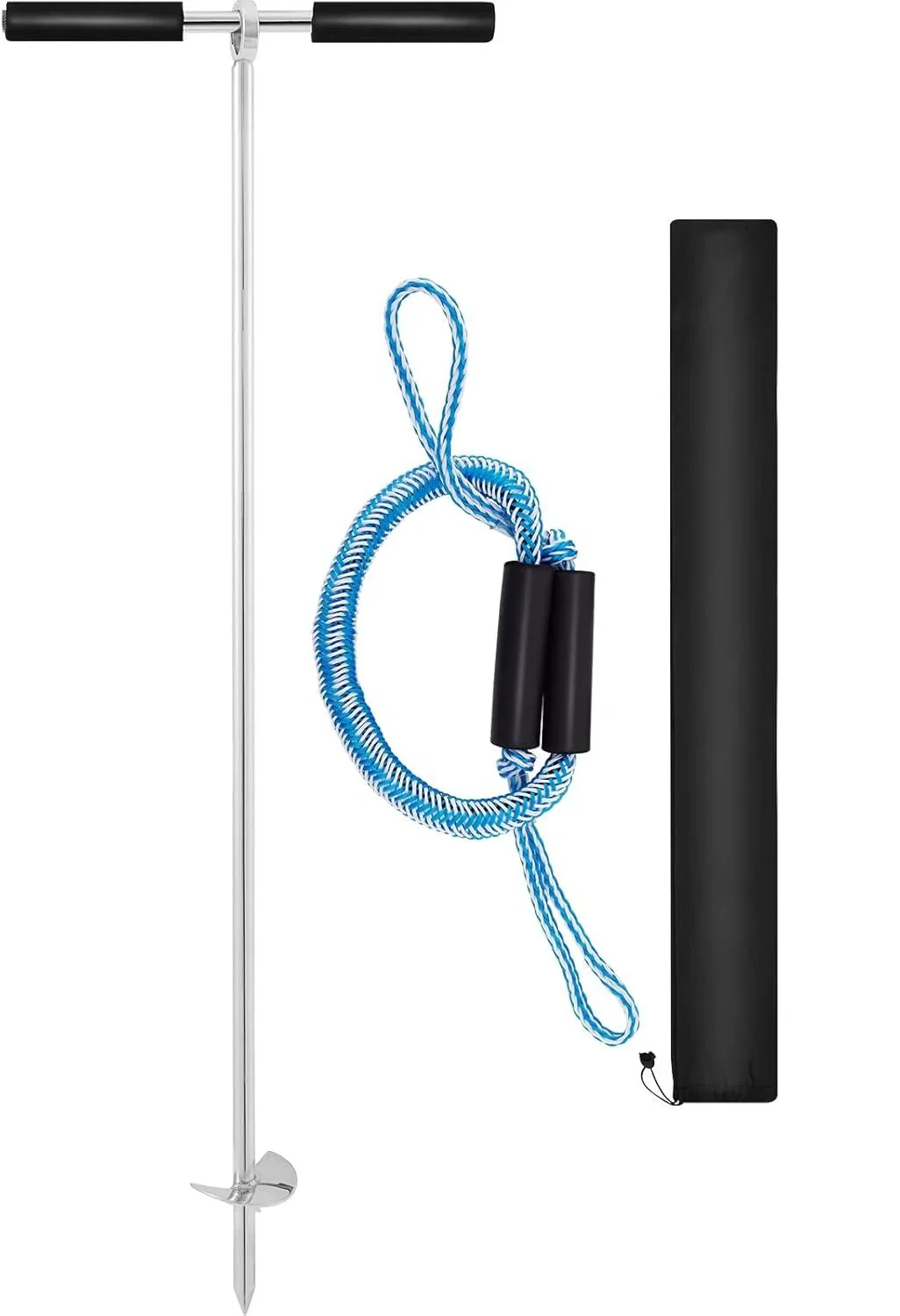 Sand Anchor Auger SA36265 – 36" Heavy-Duty for Boats & Tents | SKU: SA36265