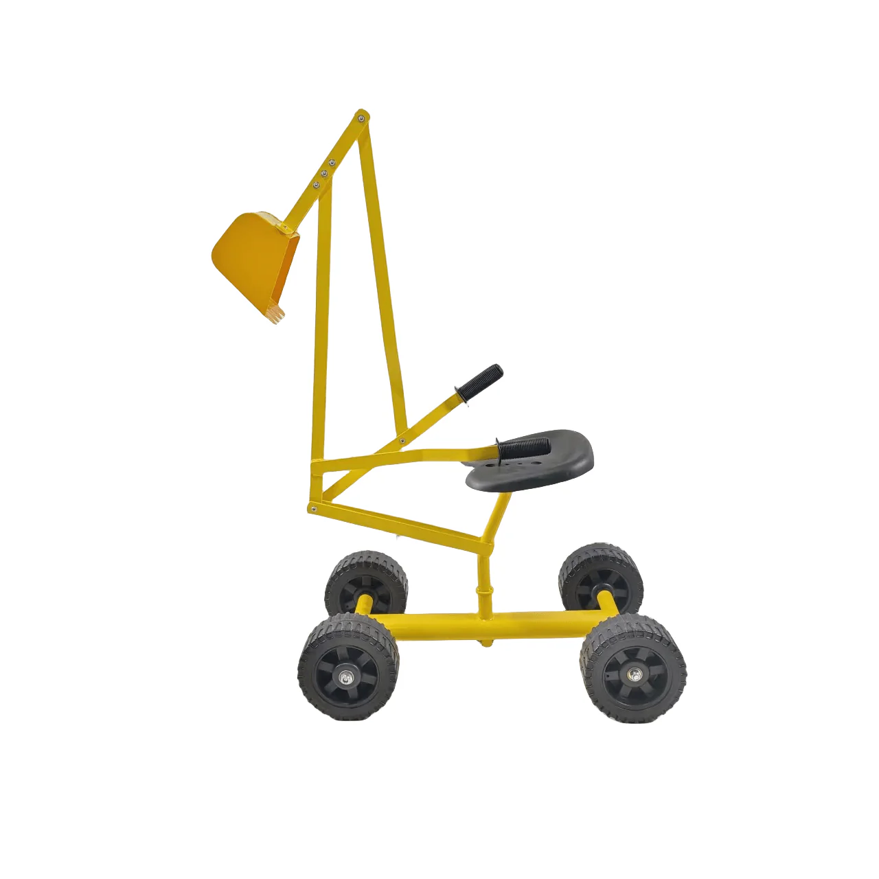 Sandbox Excavator Toy Ride On Digging Toy 4 Wheels 50 Kg Capacity SBET45W