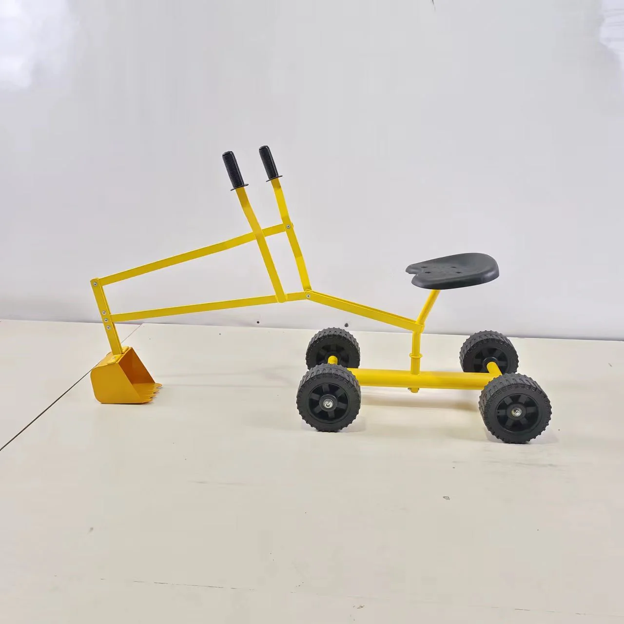Sandbox Excavator Toy Ride On Digging Toy 4 Wheels 50 Kg Capacity SBET45W - Image 2