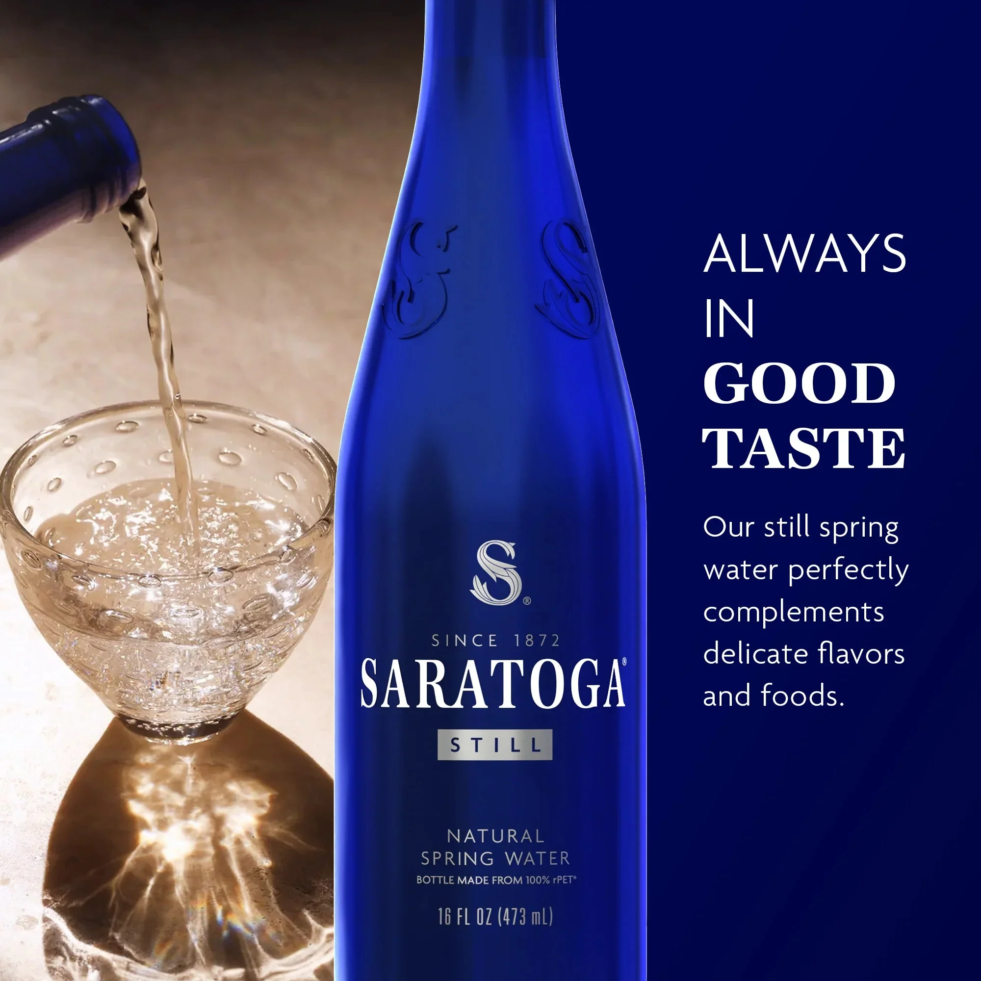 Saratoga Still Spring Water 16 oz Bottles 24 Pack – Premium Natural Spring Water 70960000150 - Image 3