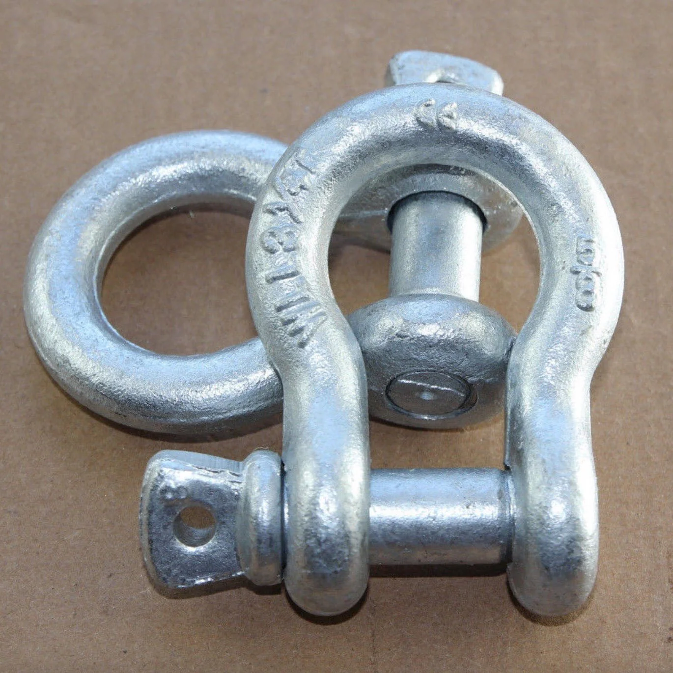 Heavy-Duty Shackle Screw Pin Clevis | Galvanized Anchor for Rigging & Towing – Multiple Sizes - Image 2