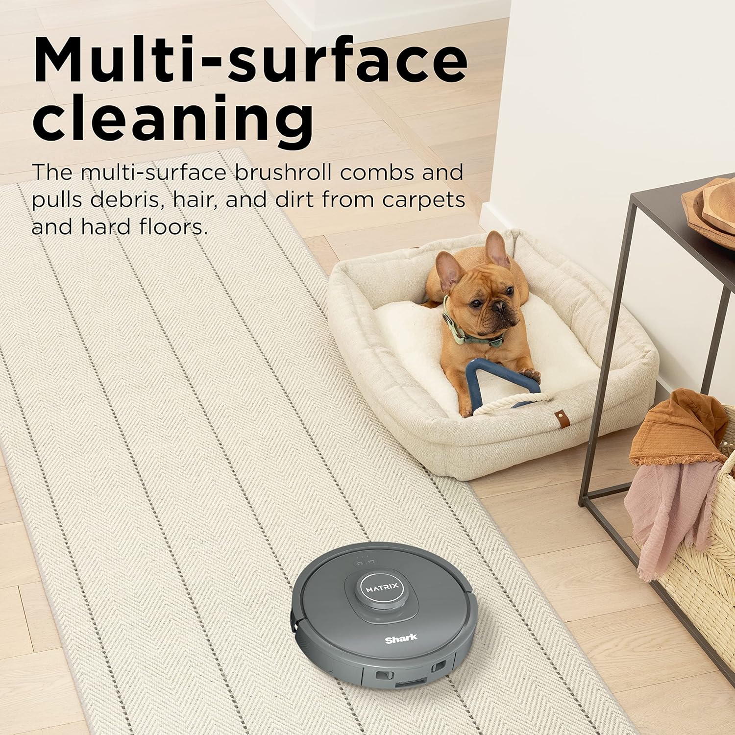 Shark RV2300CA Matrix Robot Vacuum with No Spots Missed on Carpets and Hard Floors, Precision Home Mapping, Perfect for Pet Hair, Wi-Fi, Canadian Version - Image 4