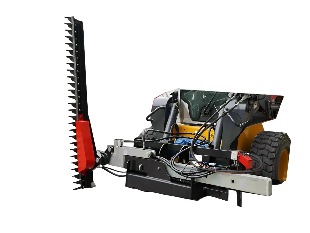Swivel-Mount Sickle Bar Trimmer for Skid Steer – Hedge & Brush Cutter | Model SHC1680