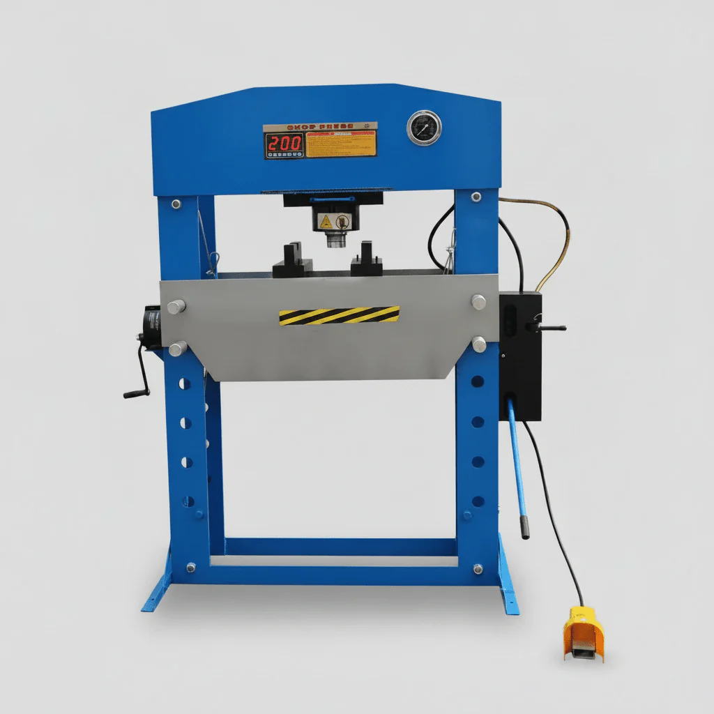 SIEBEL Air & Hydraulic Shop Press | Heavy-Duty Industrial Machine - Image 11