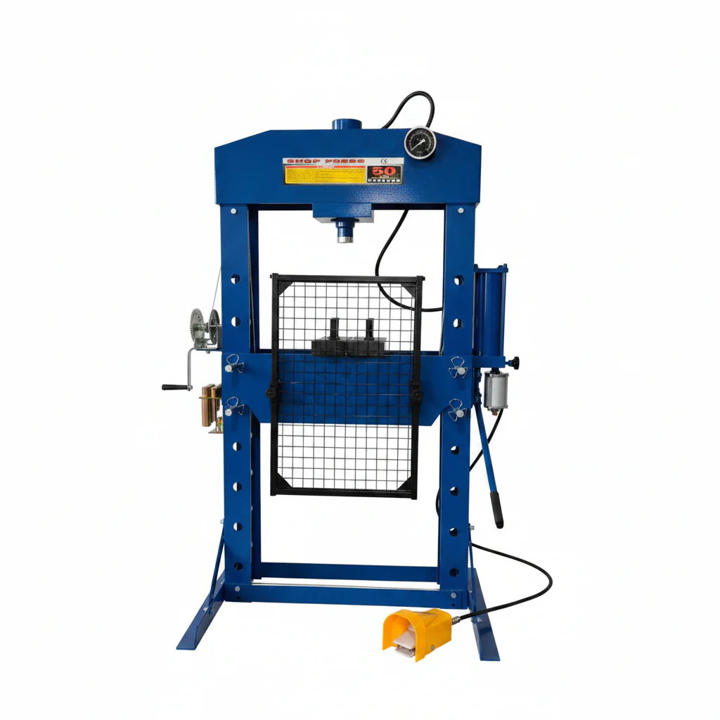 SIEBEL Air & Hydraulic Shop Press | Heavy-Duty Industrial Machine - Image 7