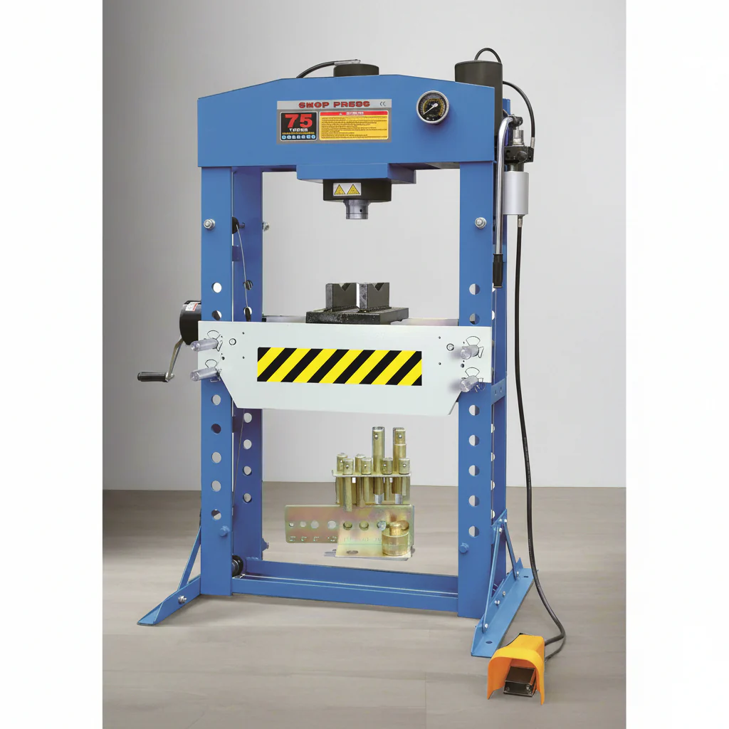 SIEBEL Air & Hydraulic Shop Press | Heavy-Duty Industrial Machine - Image 8