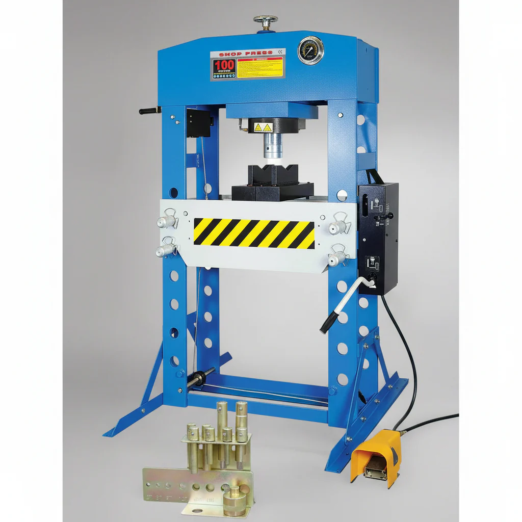 SIEBEL Air & Hydraulic Shop Press | Heavy-Duty Industrial Machine - Image 9