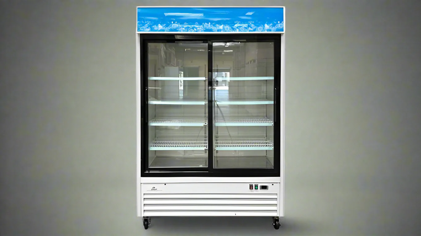 Siebel Commercial Display Refrigerator | Black Merchandise Fridge – G258BMF - Image 4
