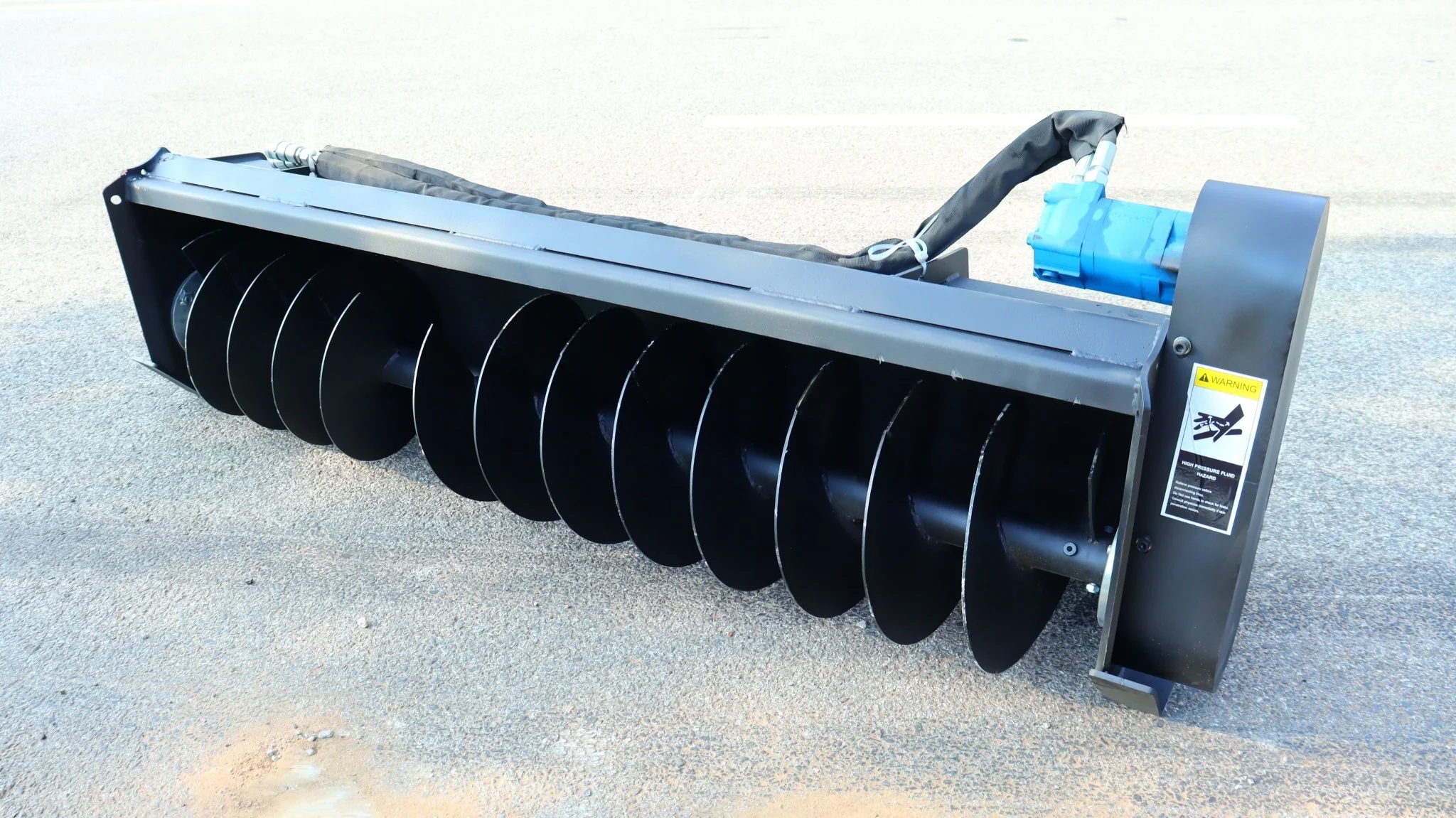 Heavy-Duty Skid Steer Back Fill Attachment – Trenching & Backfilling Tool for Agriculture, Irrigation & Construction | Model 2504016 - Image 7